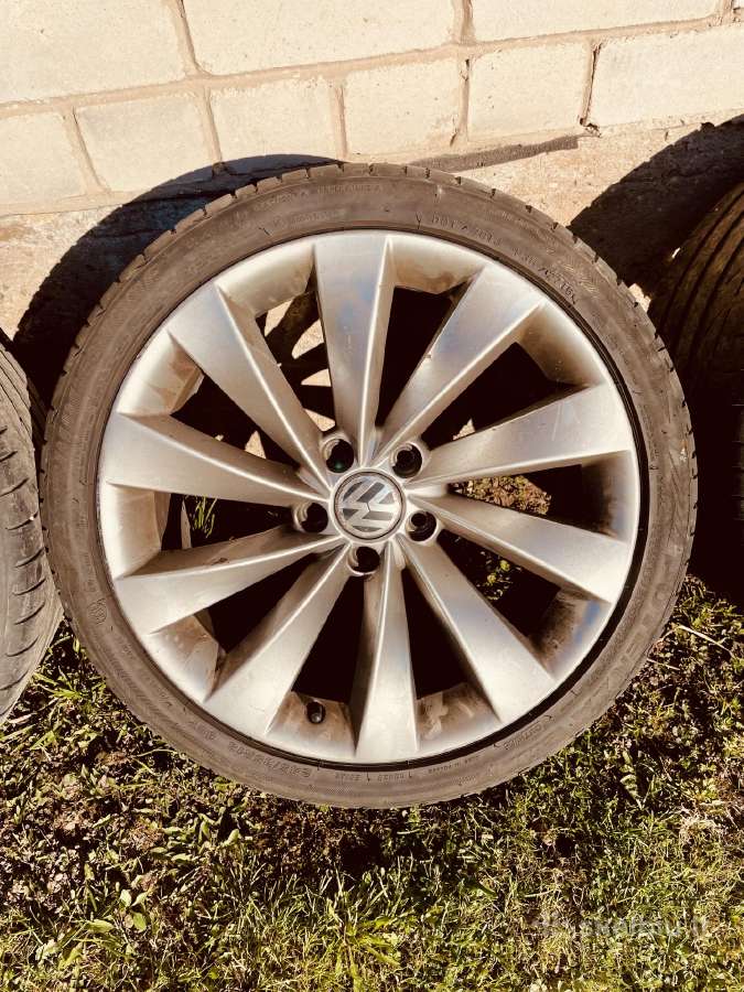 Org Oem VW Turbinos Stiliaus Ratlankiai R18 - nuotraukos Nr. 5