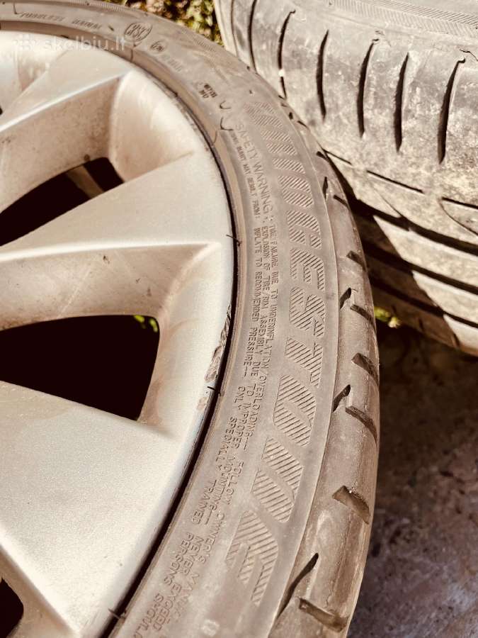 Org Oem VW Turbinos Stiliaus Ratlankiai R18 - nuotraukos Nr. 7