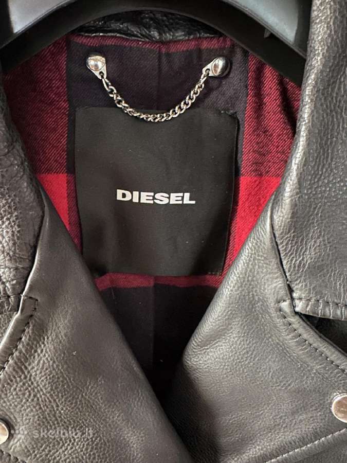 Diesel natūralios odos striukė - nuotraukos Nr. 4