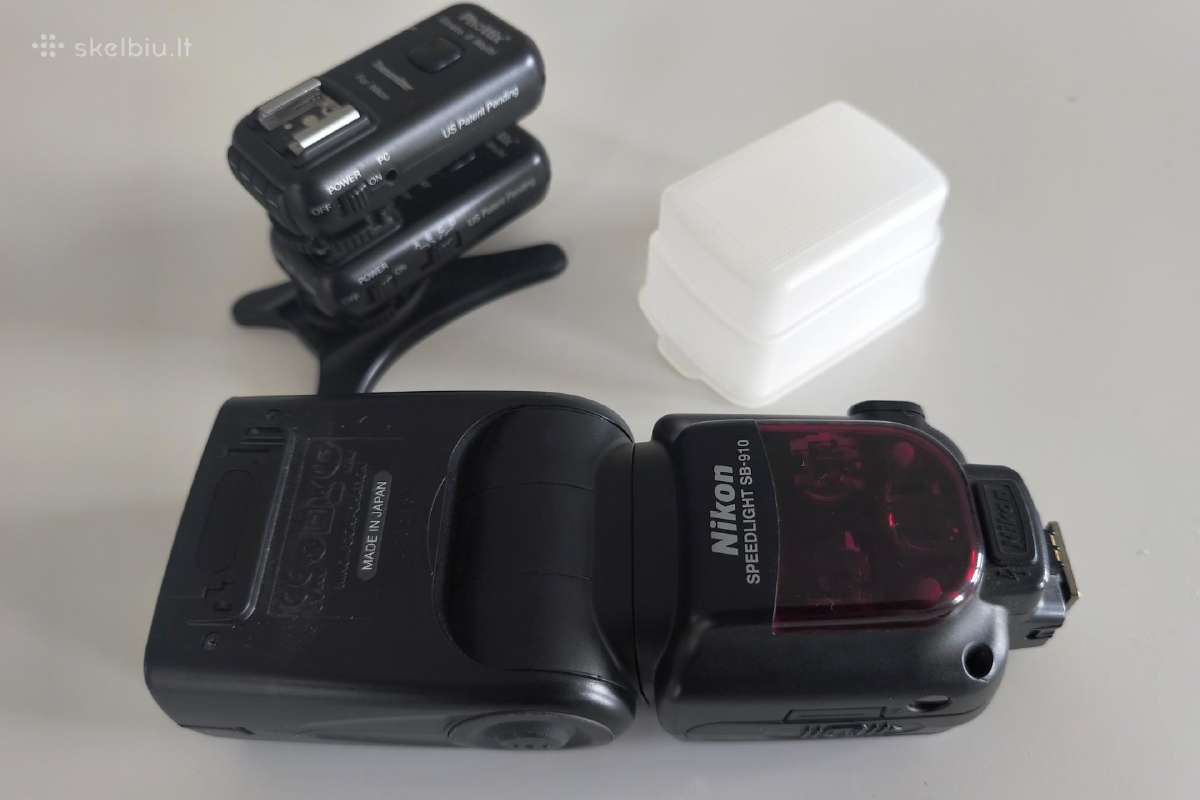 Nikon SB-910 blykstė - nuotraukos Nr. 2