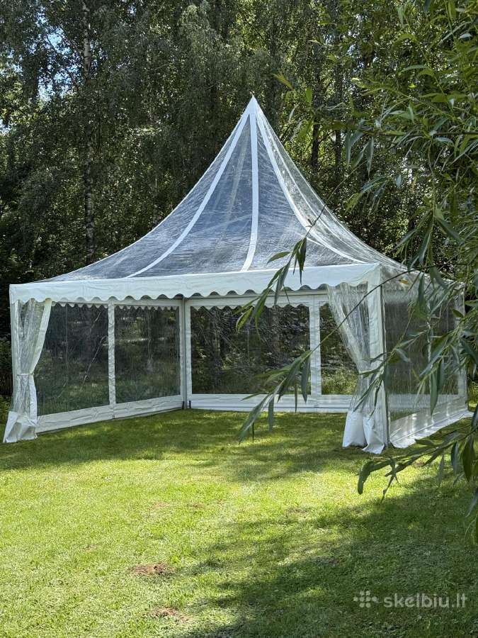 Parduodam 2 naujas šventines palapines, paviljonus - nuotraukos Nr. 2
