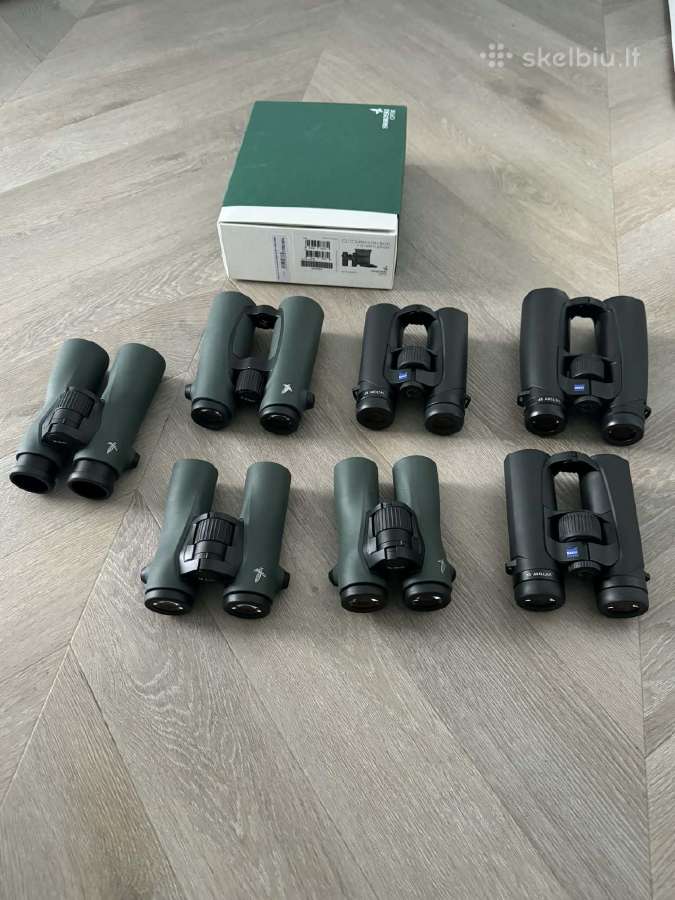 Nauji Swarovski ir Zeiss žiūronai