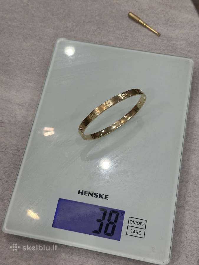 Cartier style auksine apyranke