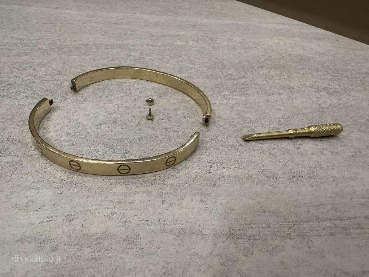 Cartier Love auksine apyranke - nuotraukos Nr. 2