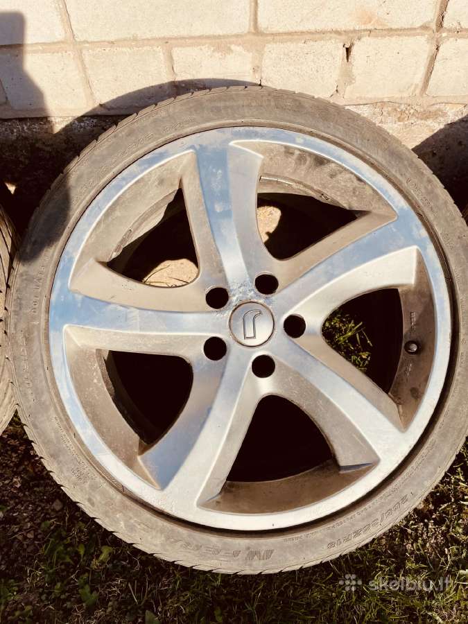 Audi VW Vag 5x112 R18 Ratlankiai su padangom - nuotraukos Nr. 3