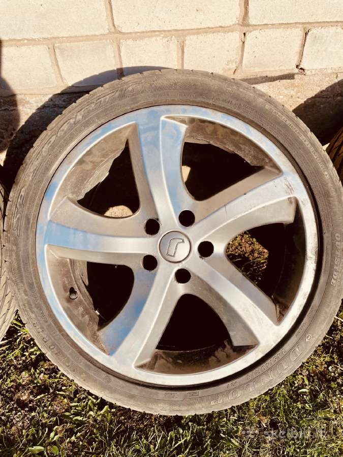 Audi VW Vag 5x112 R18 Ratlankiai su padangom - nuotraukos Nr. 4