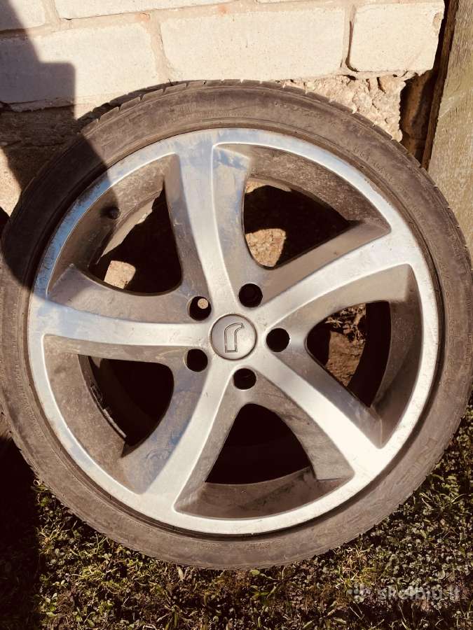Audi VW Vag 5x112 R18 Ratlankiai su padangom - nuotraukos Nr. 5