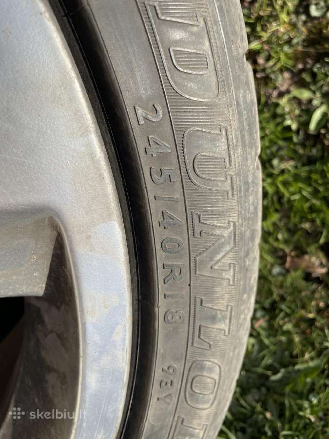 Audi VW Vag 5x112 R18 Ratlankiai su padangom - nuotraukos Nr. 11