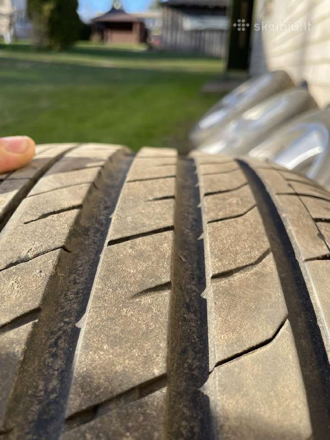 Audi VW Vag 5x112 R18 Ratlankiai su padangom - nuotraukos Nr. 14