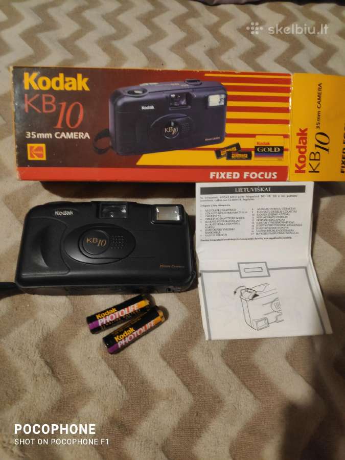 Naujas Kodak Kb-10