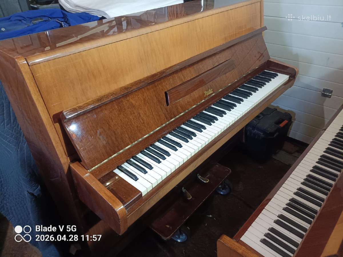 Parduodu pianiną Riosler - nuotraukos Nr. 3