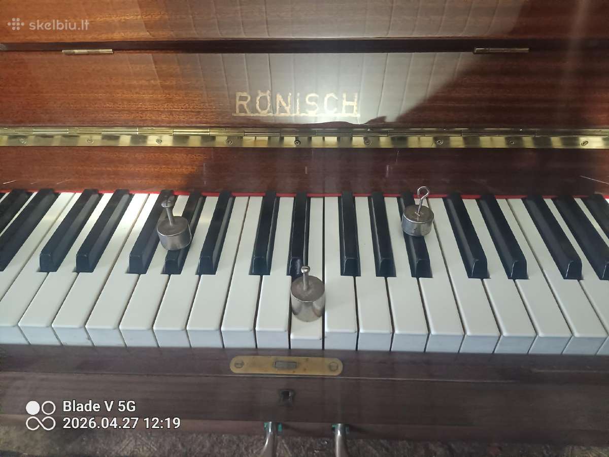 Parduodu pianiną Riosler - nuotraukos Nr. 4
