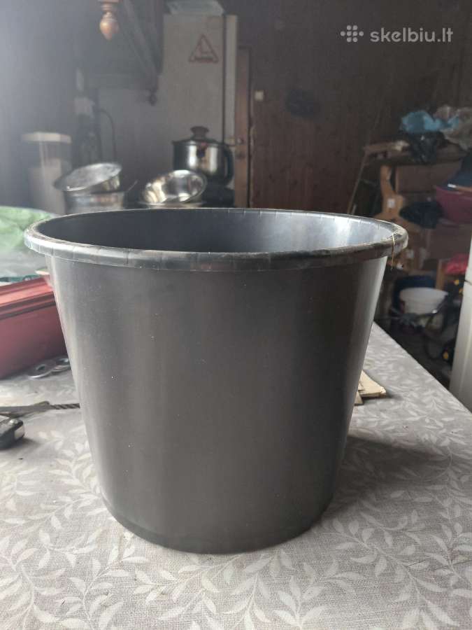 5/7 ltr plastikiniai kibirai