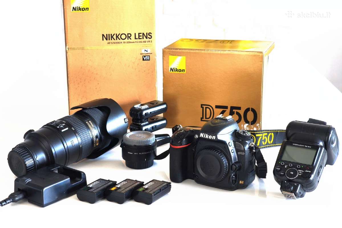 Nikon d750 70-200 +1.7ex SB-910