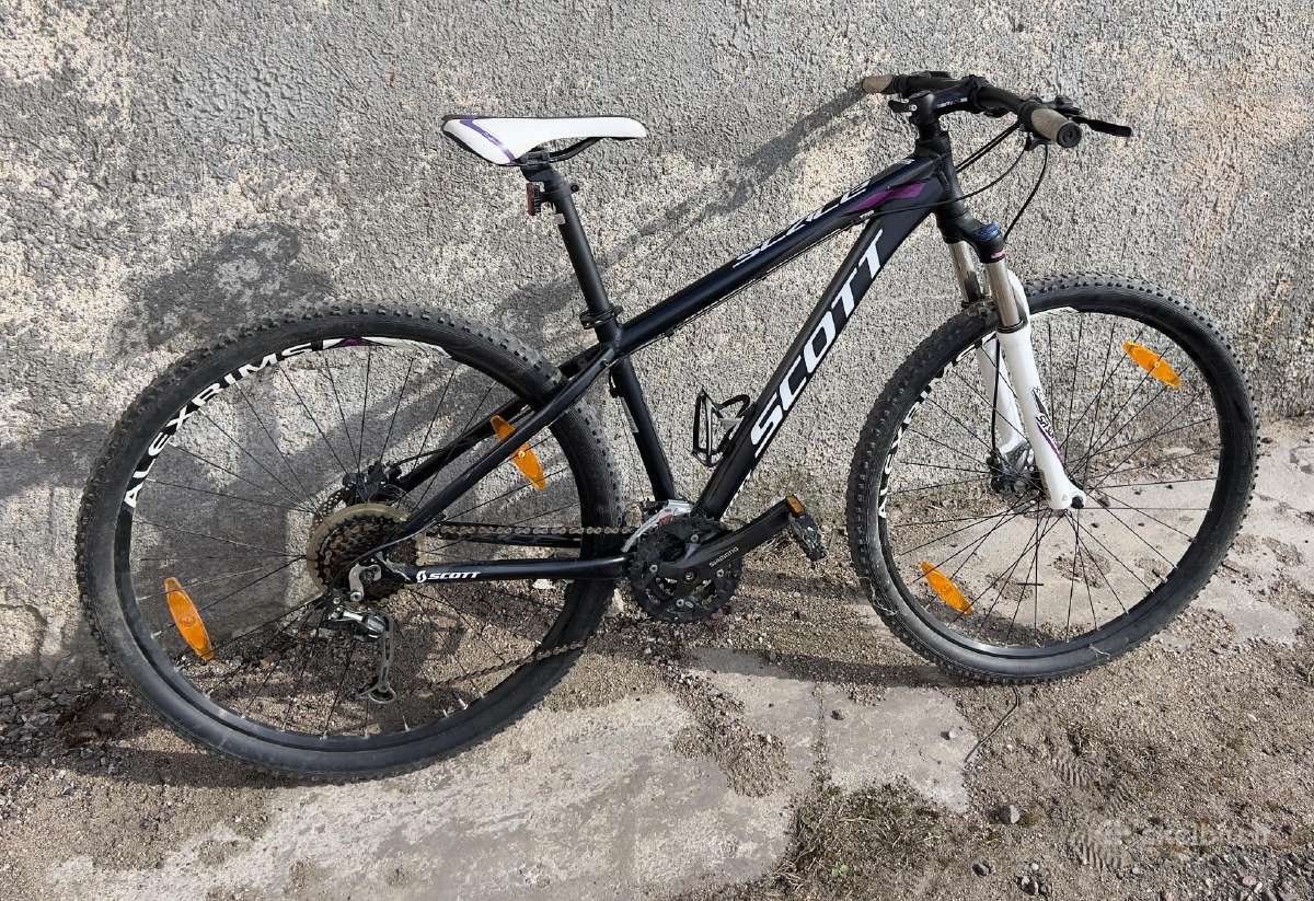 Dviračiai: Scott, Fuji, Dbs