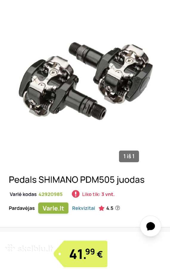 Pedalai Gravel MTB Flat Canyon Shimano XT - nuotraukos Nr. 17