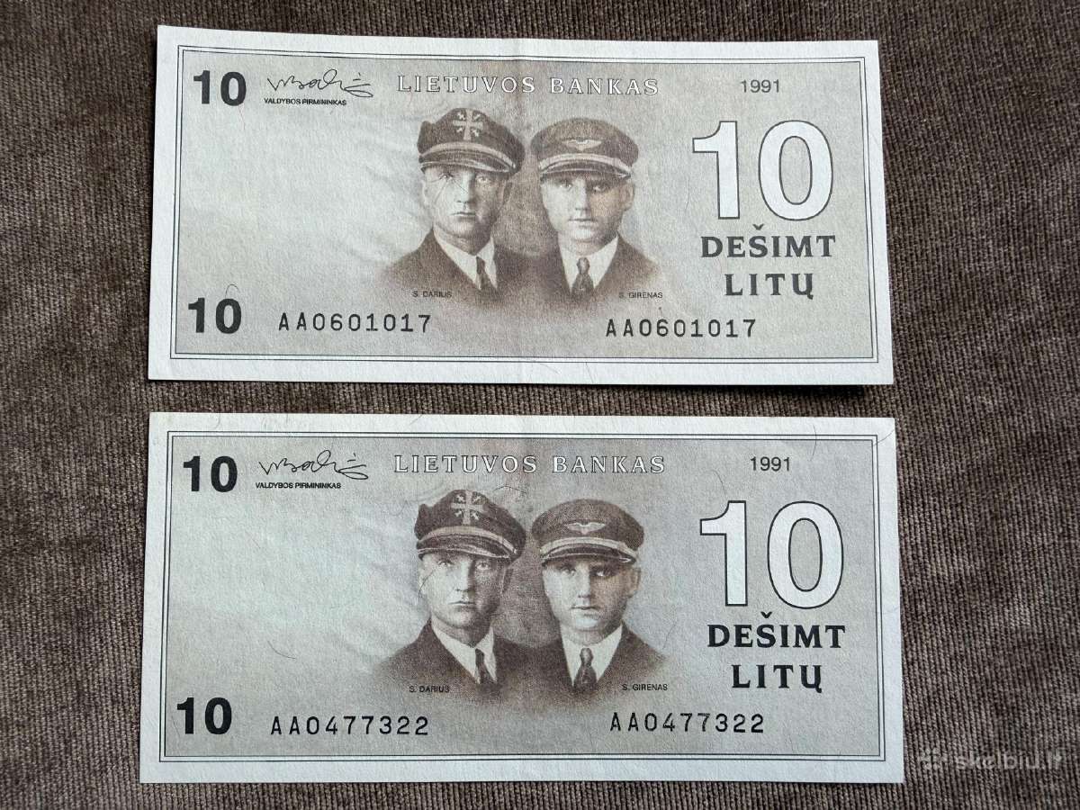 10 litu 1991