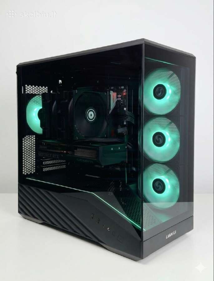 Naujas Žaidimų Kompiuteris Su Rtx 5070 Ti
