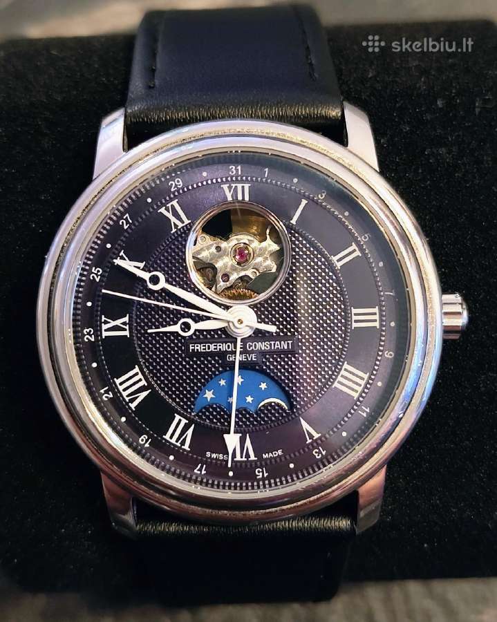 Frederique Constant Moonphase date laikrodis