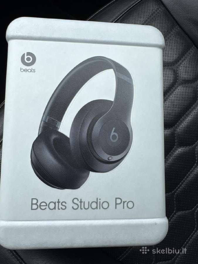 Nauji Beats Studio Pro Wireless Headphones – Black