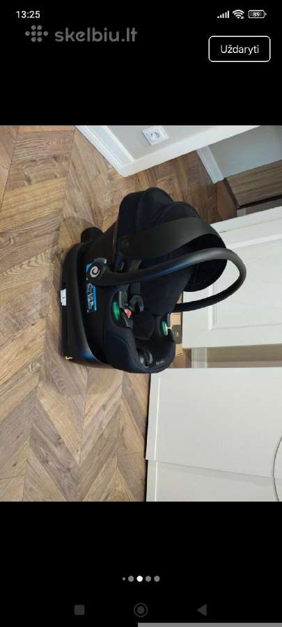 Elo lux tutis kedute isofix baze ir adapteriai