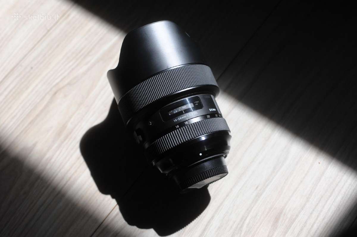 Sigma 14-24 f/2.8 Nikon + Nd1000 filtras