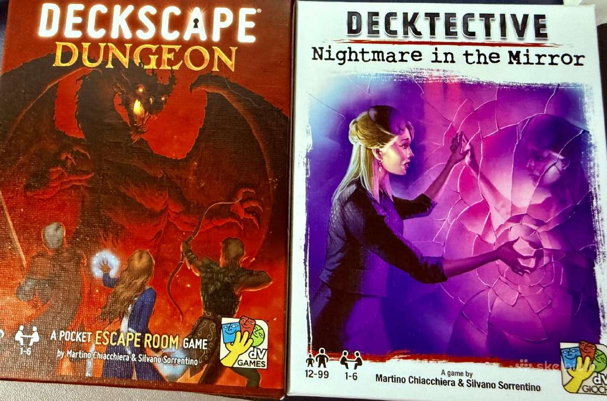 Deckscape stalo žaidimai