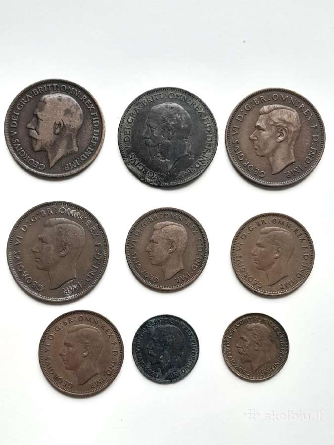 Monetos 1917-1944m.
