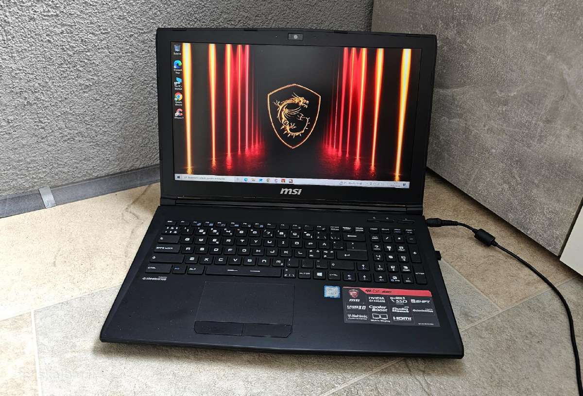 Msi Gl62 16gb 256ssd+750hdd Gtx