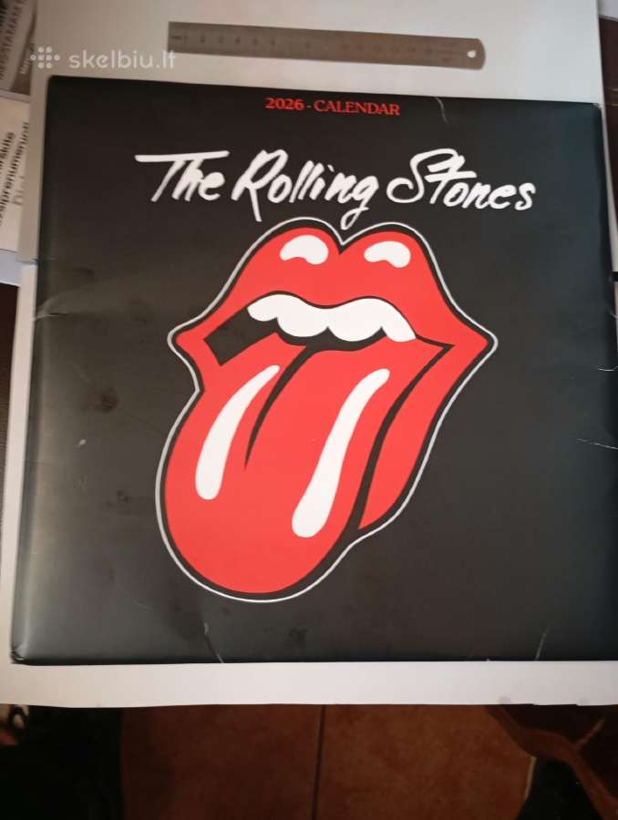 Firminis Rolling Stones kalendorius 2026