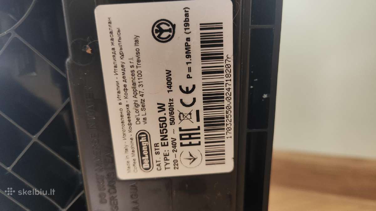 Delonghi kapsulinis kavos aparatas - nuotraukos Nr. 8