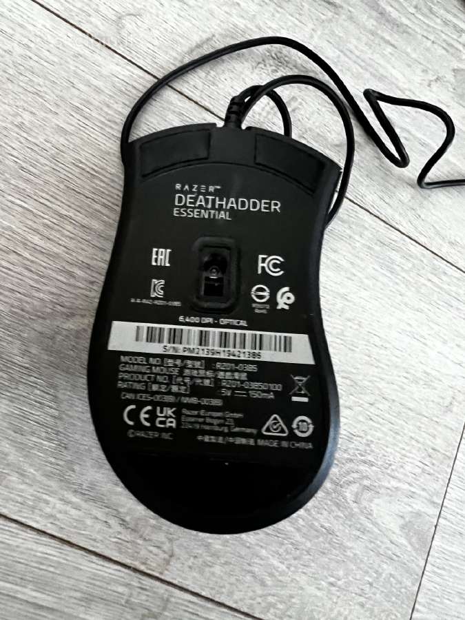 Razer deathadder essantial 6400dpi gaming pele - nuotraukos Nr. 2