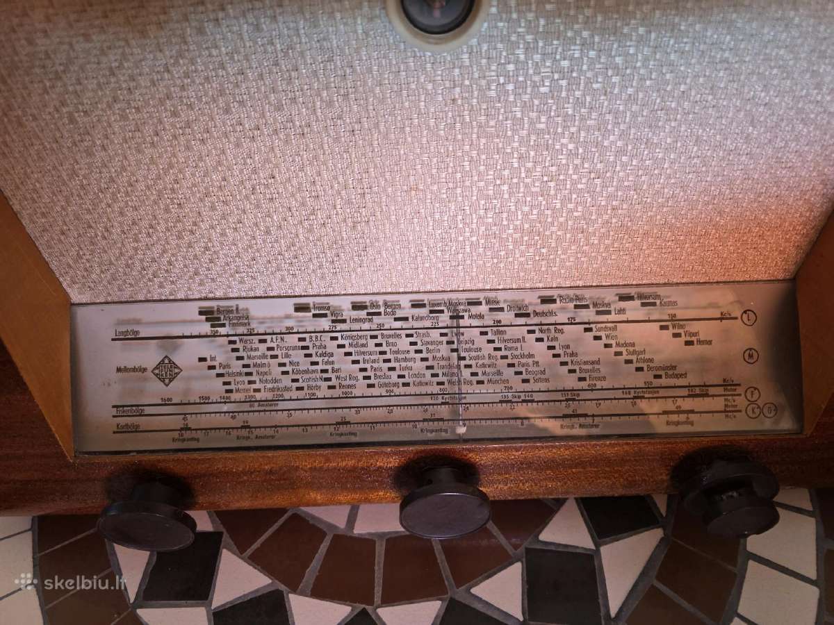 Lempinė radija Telefunken Safir Iv - nuotraukos Nr. 5