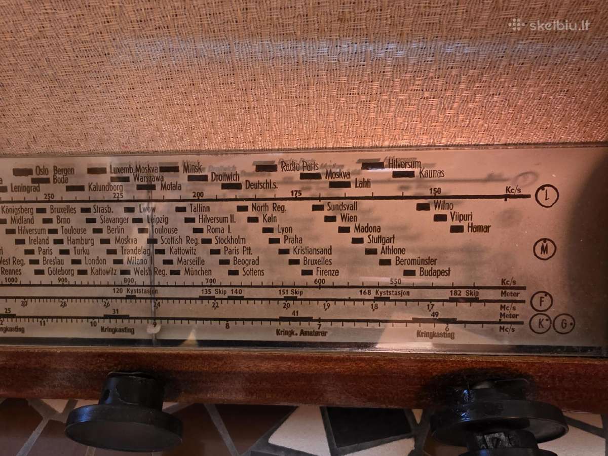 Lempinė radija Telefunken Safir Iv - nuotraukos Nr. 7