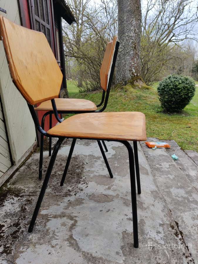 Dvi vintažinės kėdės - nuotraukos Nr. 4
