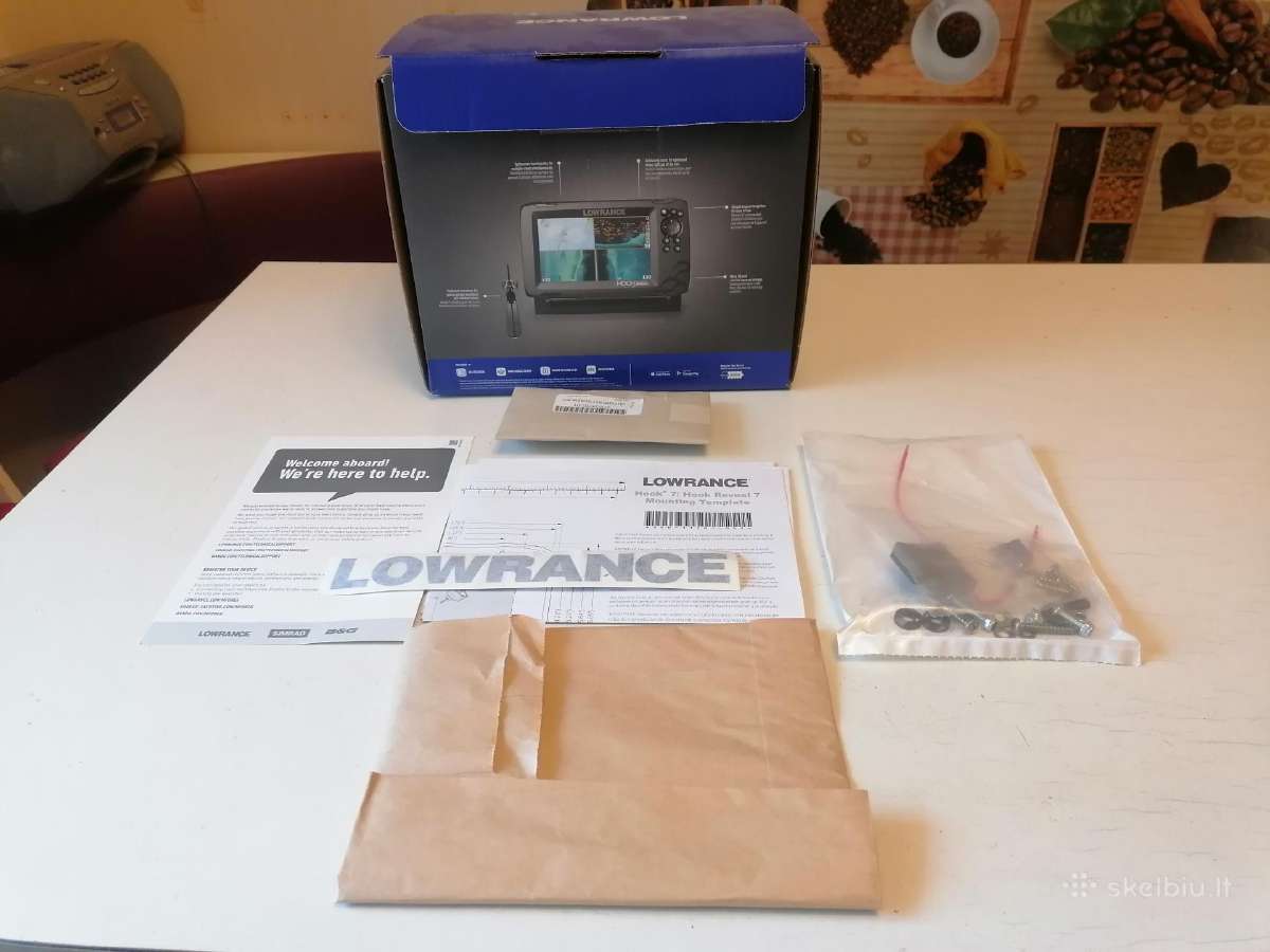 Echolotas Lowrance Hook Reveal 7 Tripleshot