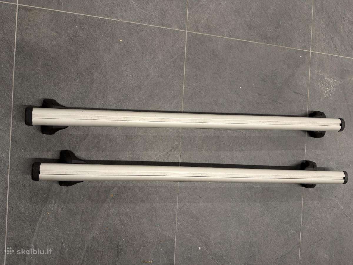 Thule komplektas: skersiniai + 3 laikikliai