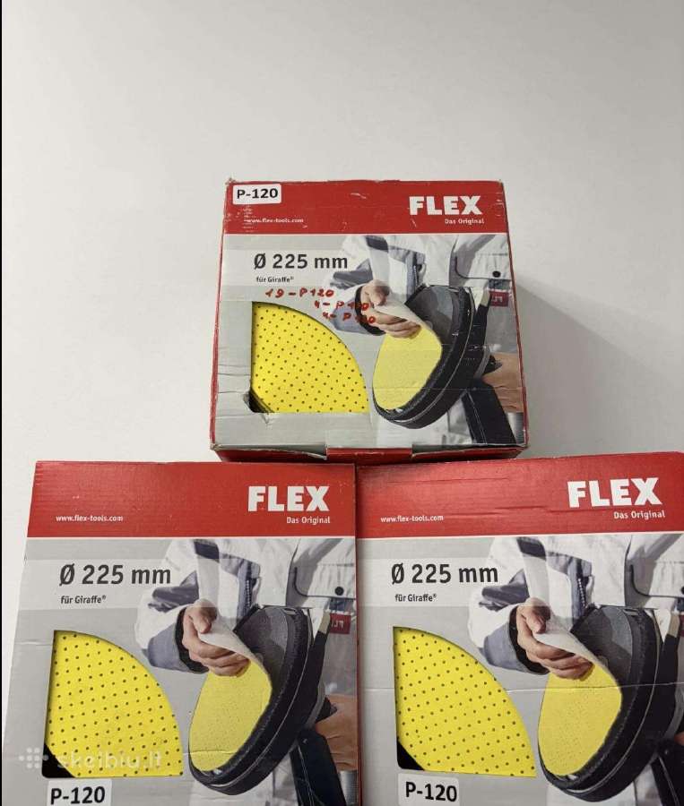 Šlifavimo diskas Flex; 225; P120; 25 vnt.