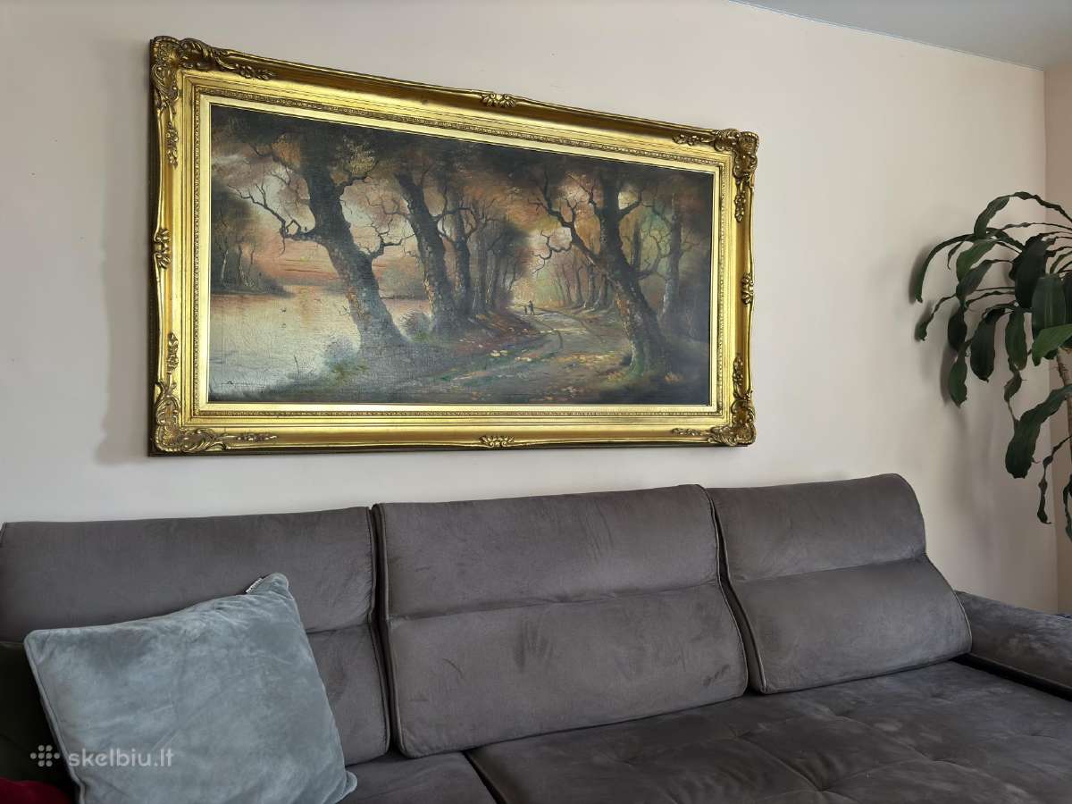 Didelis (160 cm) paveikslas su rėmu - nuotraukos Nr. 2