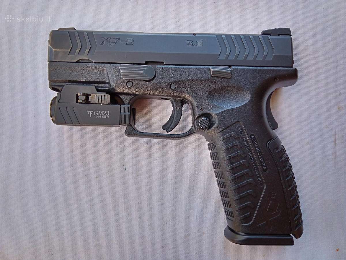 Hs Hdm-9 3.8 (9x19) + 4 dėtuvės, Full Package