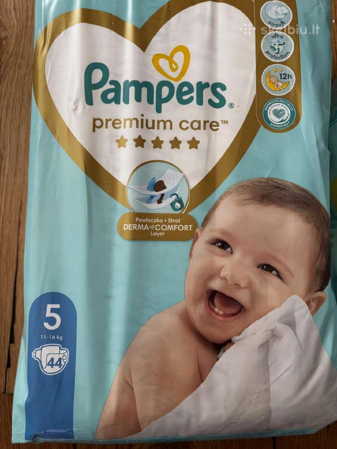 Pampers premium care sauskelnes 5 numeris - nuotraukos Nr. 2