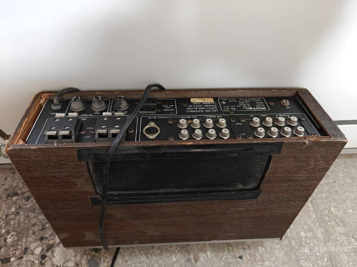 Rotel Ra-311 stiprintuvas + wharfedale sub'as - nuotraukos Nr. 3