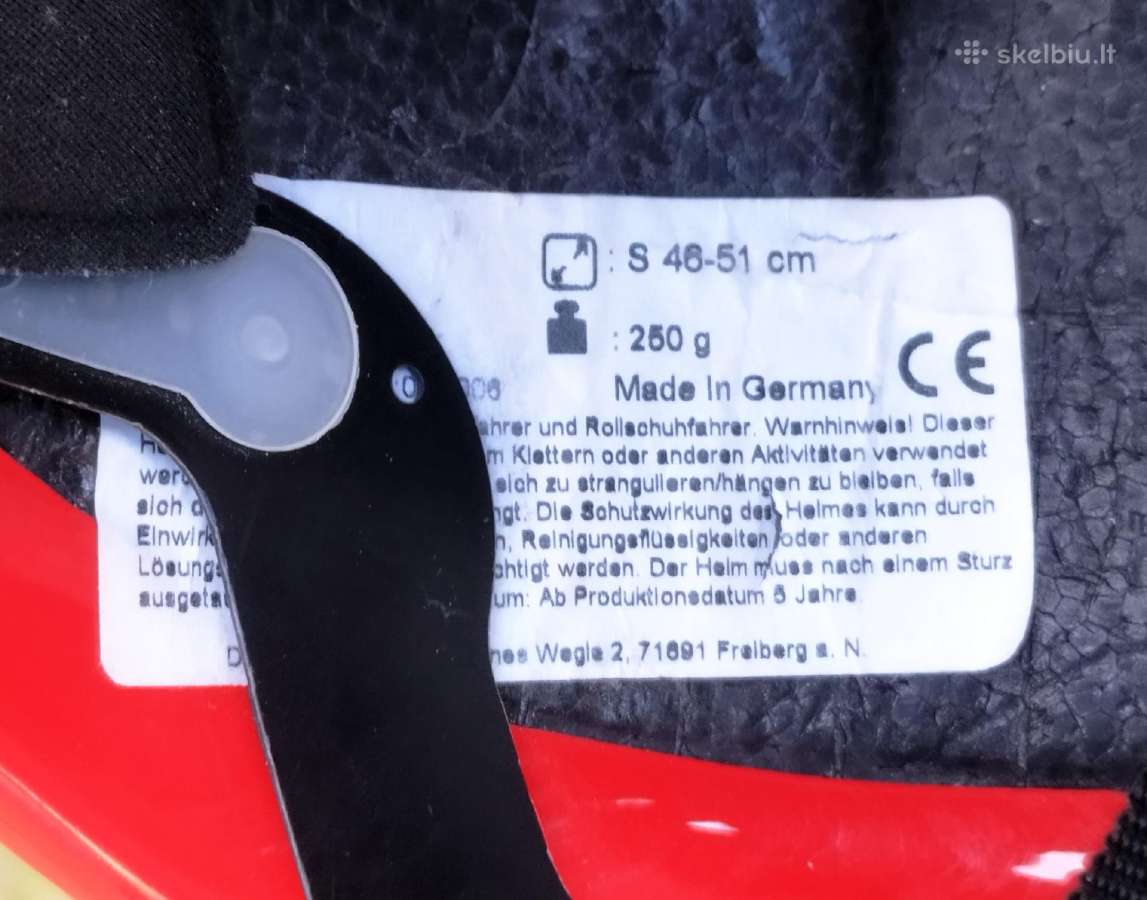 Vaikišką dviratininko šalmas XS dydis 46-51cm - nuotraukos Nr. 3