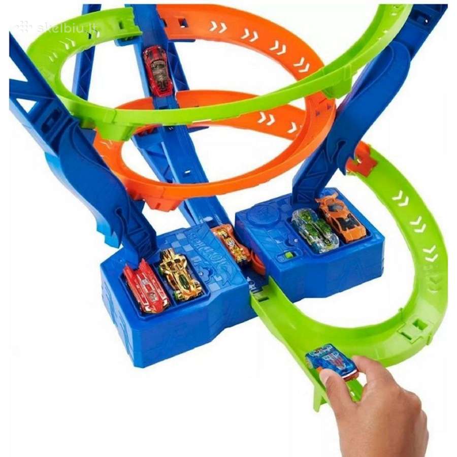 Hot Wheels Action Spiral Speed Crash -model Hgv67 - nuotraukos Nr. 2