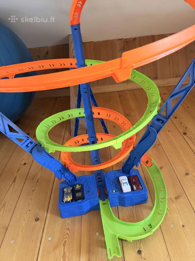 Hot Wheels Action Spiral Speed Crash -model Hgv67 - nuotraukos Nr. 4