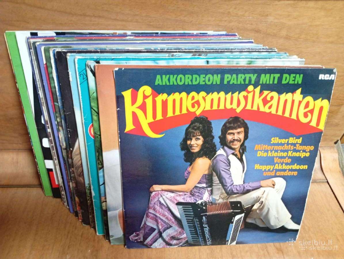 Vokiškos plokštelės.