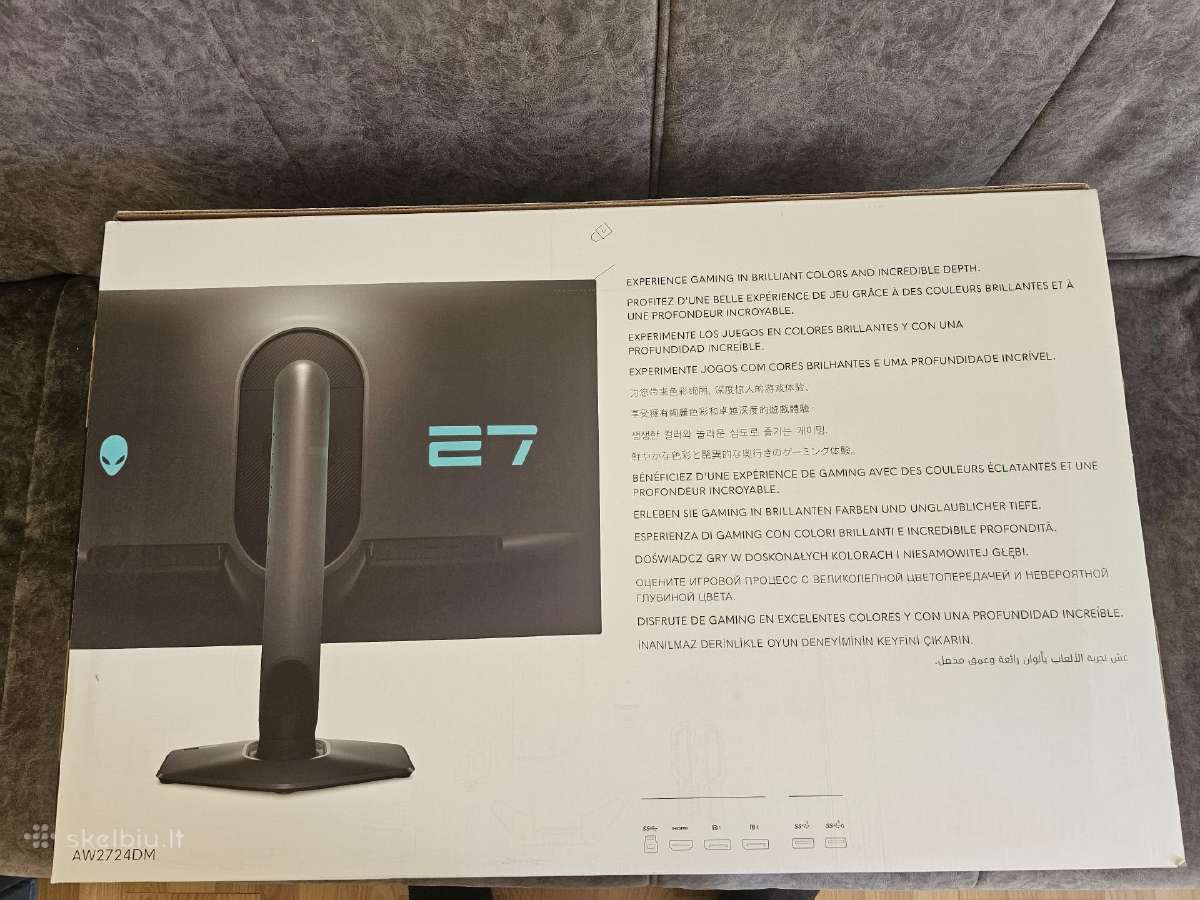 Dell Aw2724dm 2k Monitorius - nuotraukos Nr. 2
