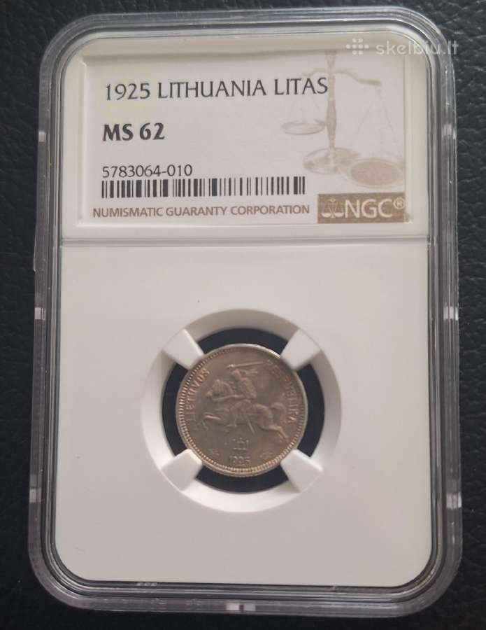 1litas 1925 Ngc Kumele