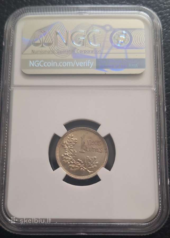 Moneta 1litas 1925 Ngc