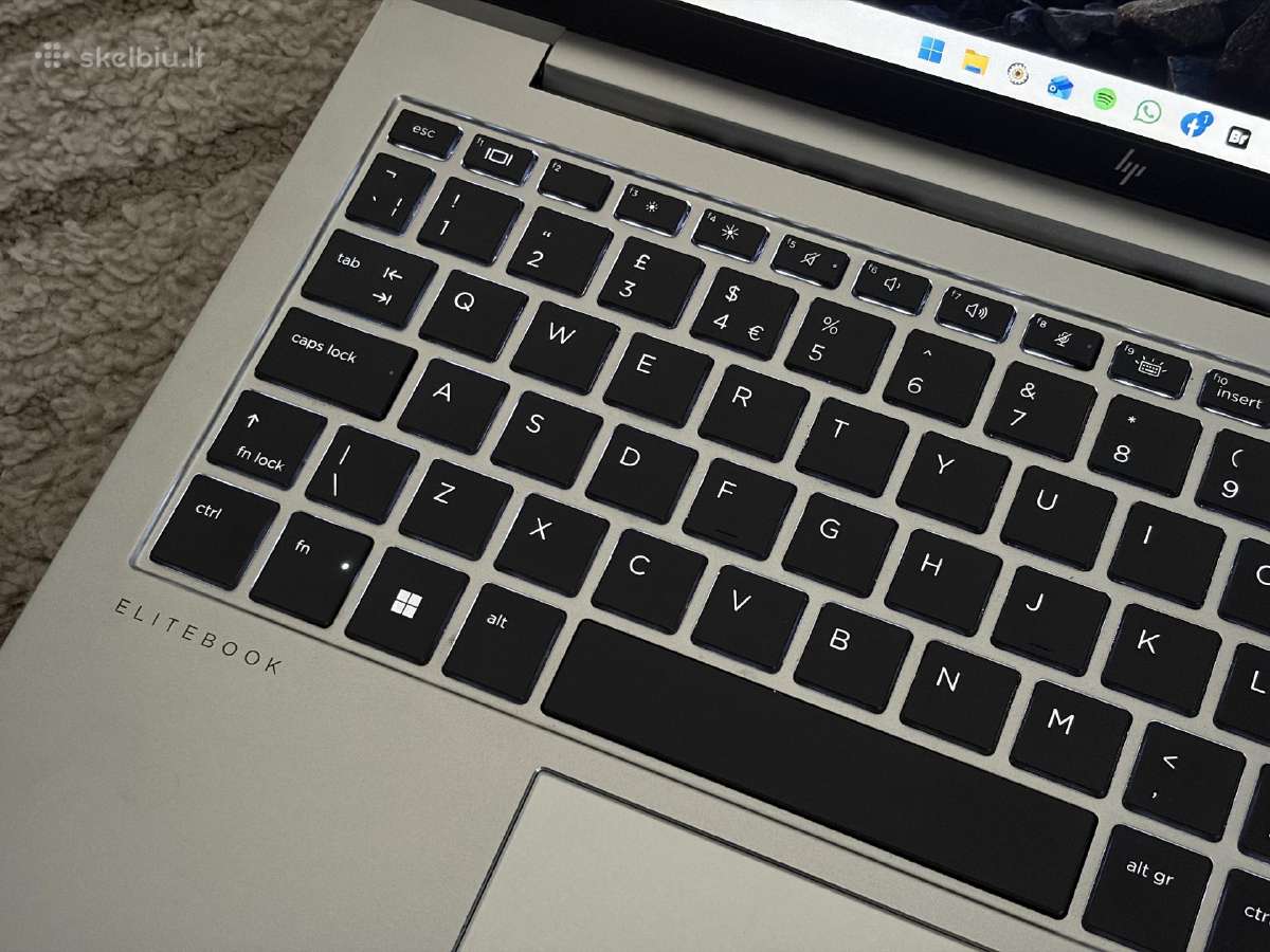 Hp Elitebook 830 G9, i5-1245u, 16gb RAM, 256 SSD - nuotraukos Nr. 4